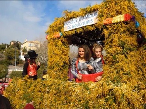 (83) Agay, La fête du mimosa, Découverte de l'Esterel CC18C Février 2012
