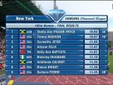 100m women New York  2012