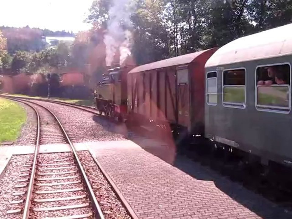A2 abfahrt historischer zug nach bad herrenalb