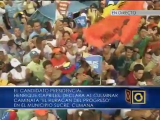 Capriles: Este es un proyecto a favor de todos los venezolanos