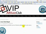 Geld verdienen als Affiliate im VIP-Affiliate-Club