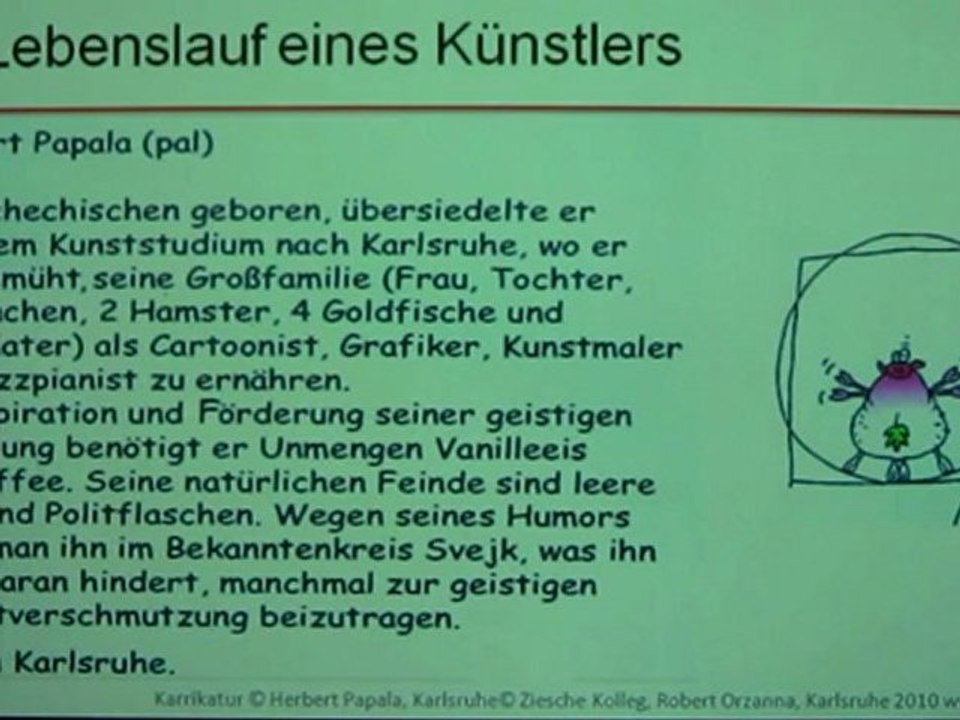 A1 Hörtext + Lesetext Lebenslauf Papala