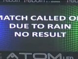 Third ODI abandoned due to rain