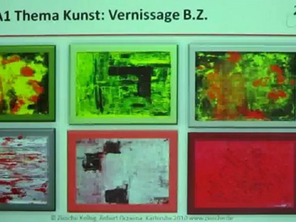 A1 Thema Kunst Vernissage Barbara