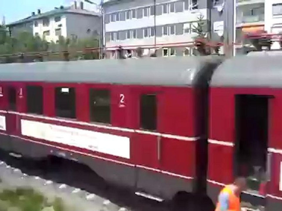 Im IRE Abfahrt Pforzheim Hbf