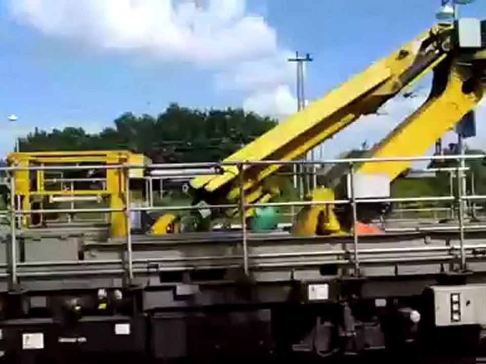 Hörtext A1 Kranwagen Durchfahrt Durlach