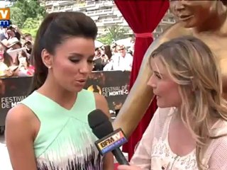 Eva Longoria au Festival de la télévision à Monte-Carlo