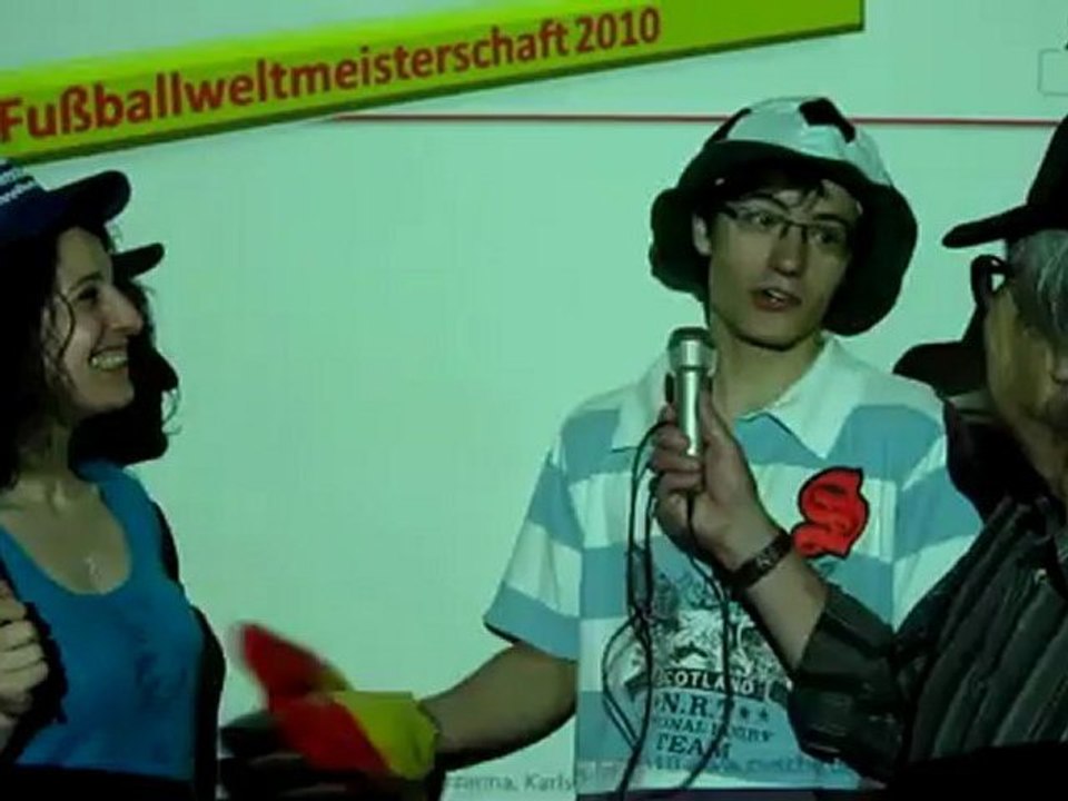B2 Fußball-WM 2010 Interview
