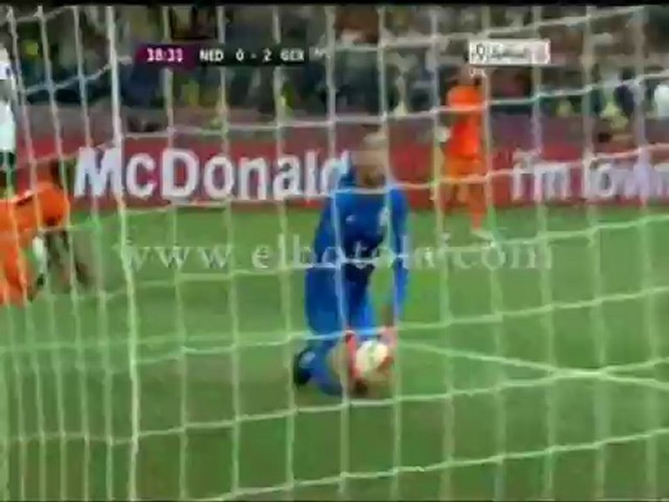 الهدف الثاني لالمانيا أمام هولندا