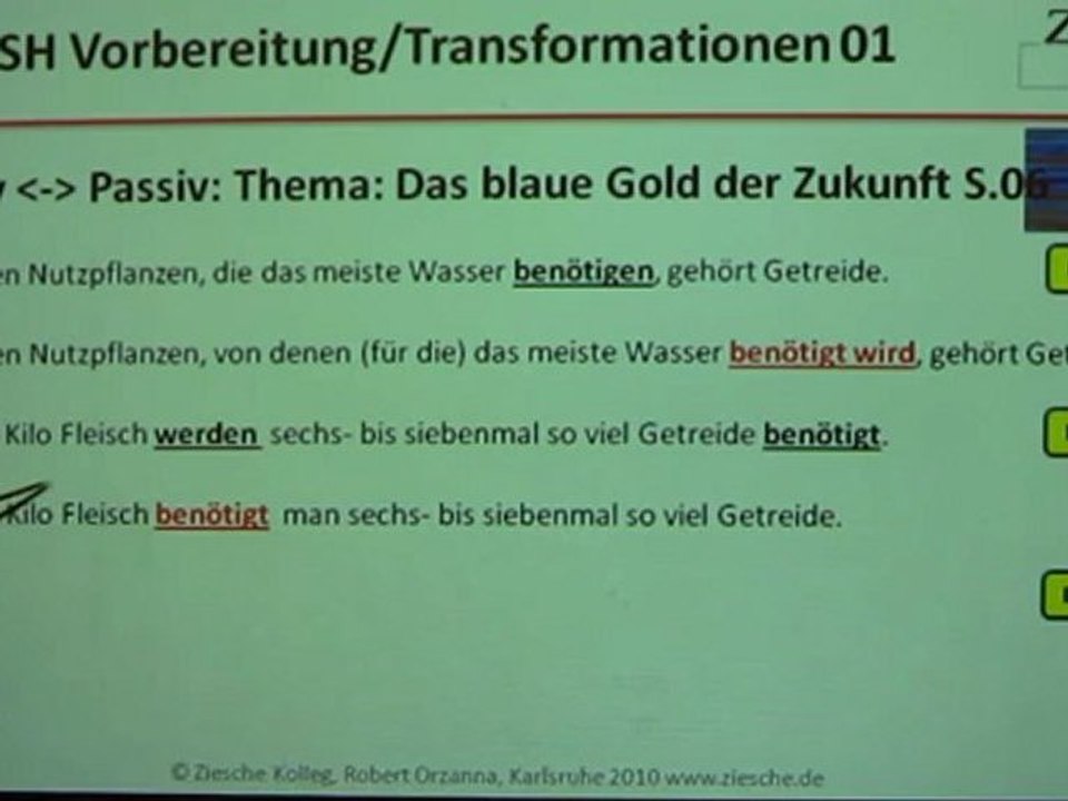 DSH Grammatik Transformationen Kap16-01 S.06