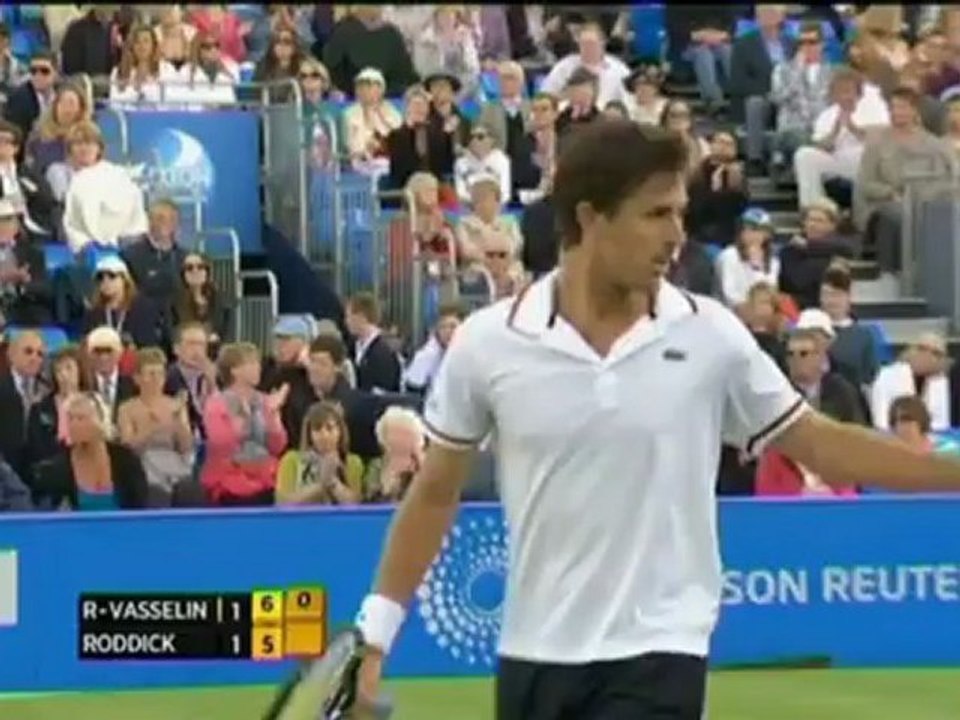 ATP Londres: Roddick pierde en segunda ronda