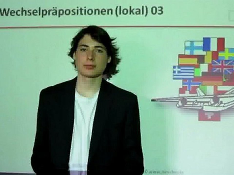 Deutsch lernen A1 Wechselpräpostionen (Länder) 03