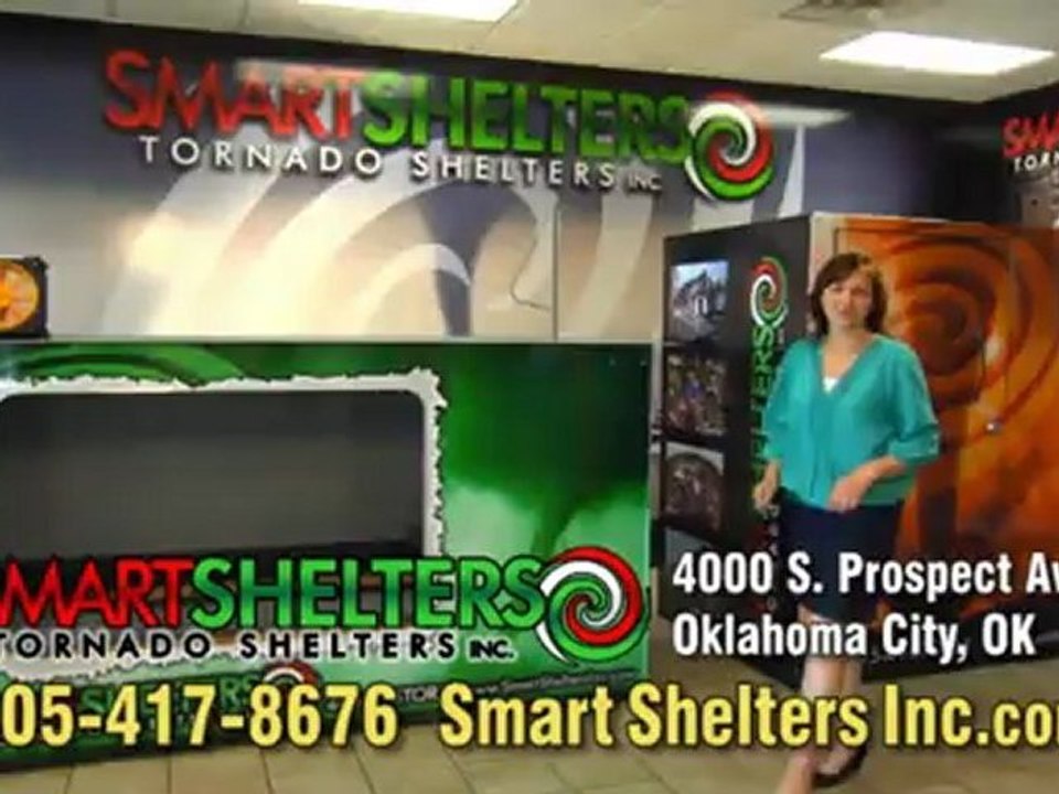 Smart Shelters storm shelters OKC Tulsa OK call 405-417-8676
