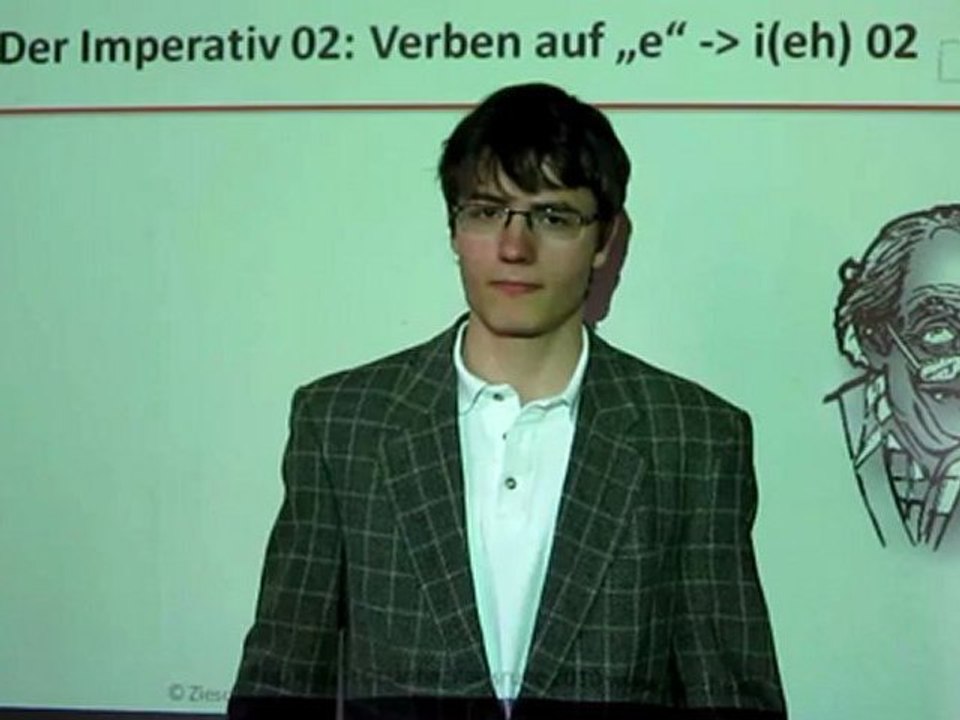 Deutsch lernen A1 Der Imperativ 02 starke Verben auf 'e' 02