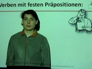Deutsch lernen A2 Das Verb "sich beklagen über + A"