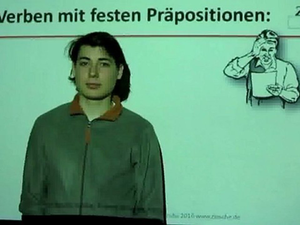 Deutsch lernen A2 Das Verb 'sich beklagen über + A'