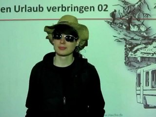 Deutsch lernen A1 den Urlaub verbringen 02