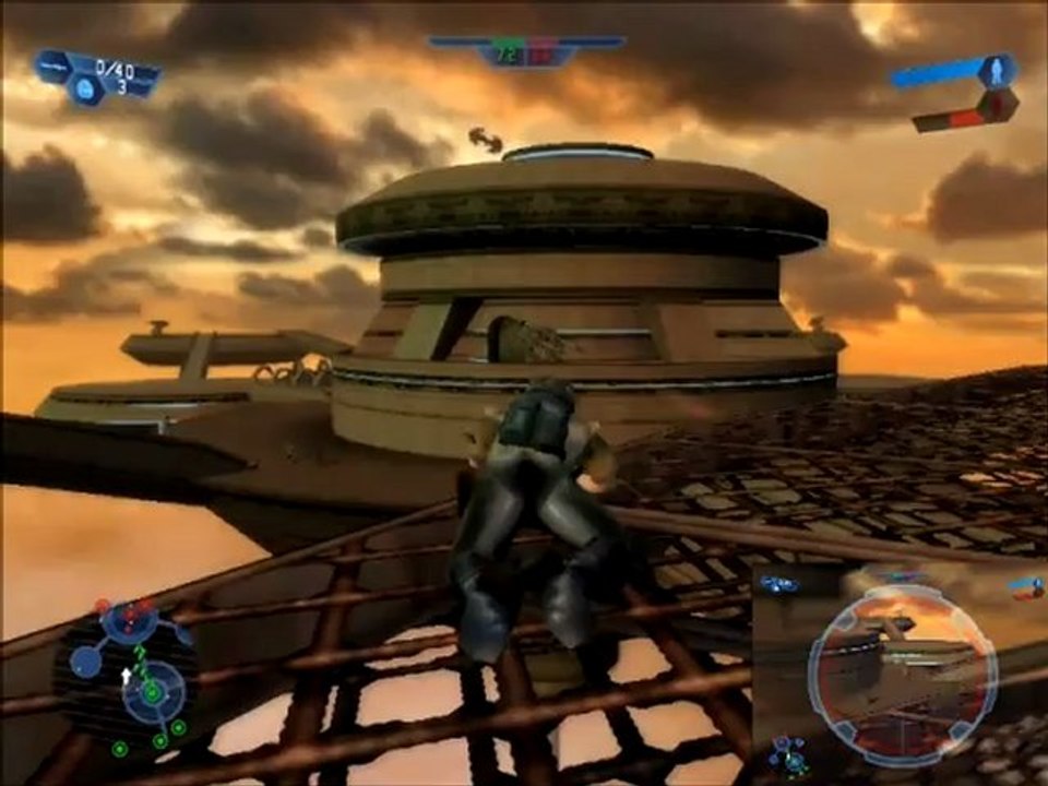 Star Wars Battlefront Map 01 - Bespin - Les plateformes