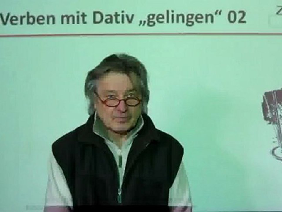 Deutsch lernen A1 'gelingen' 02