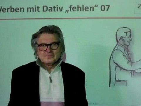 Deutsch lernen A1 Verben mit Dativ fehlen