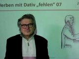 Deutsch lernen A1 Verben mit Dativ 