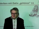 Deutsch lernen A1 Verben mit Dativ 