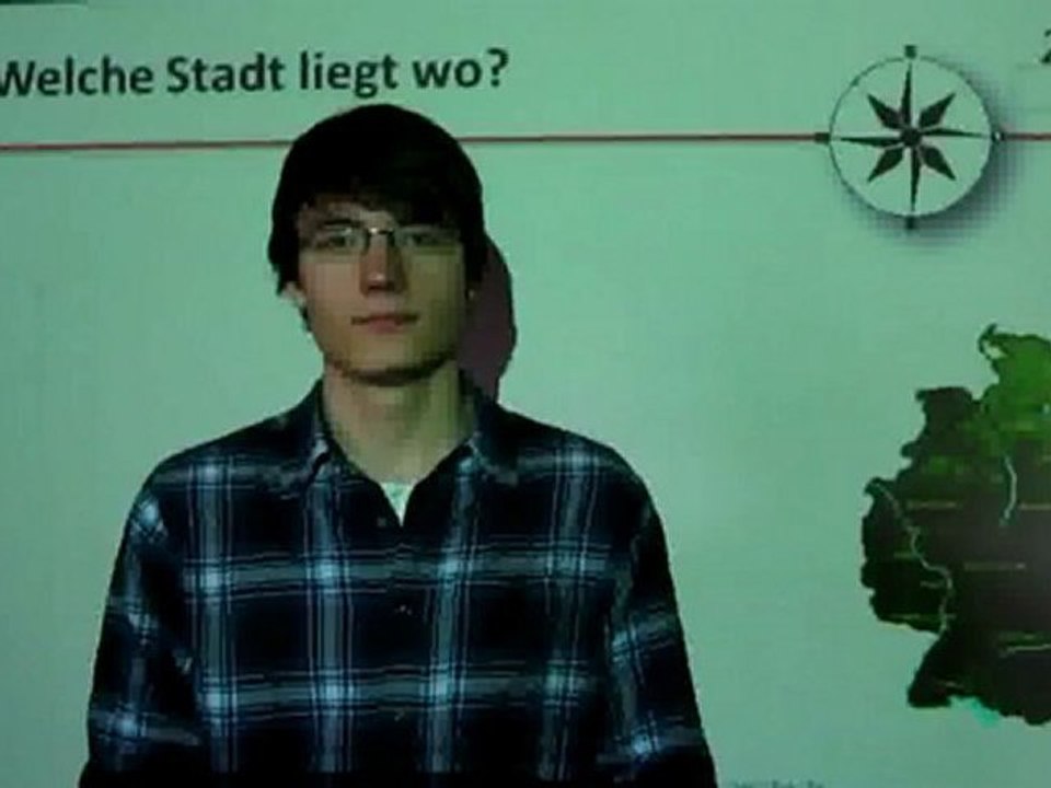 Deutsch lernen A1 Welche Stadt liegt wo? (2)