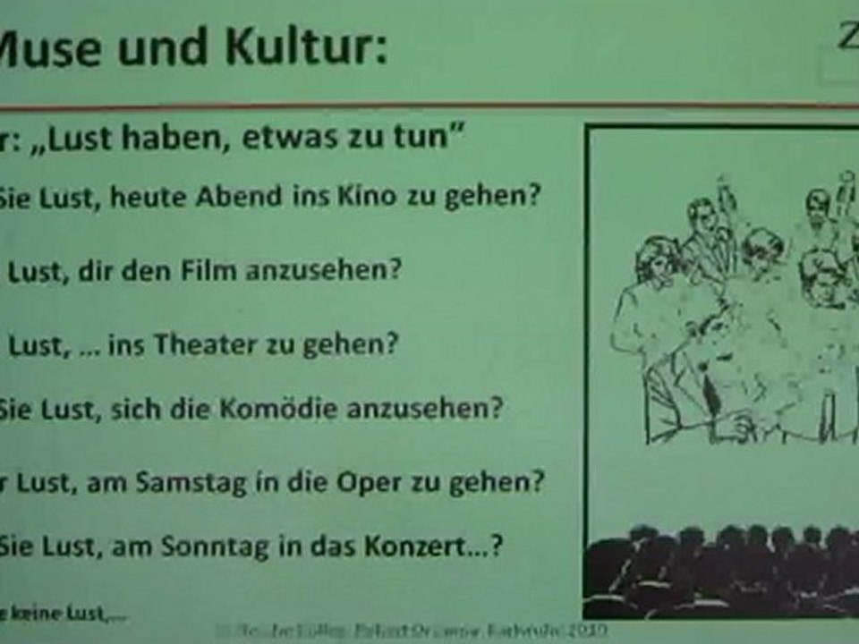 Deutsch lernen a1 muse und kultur