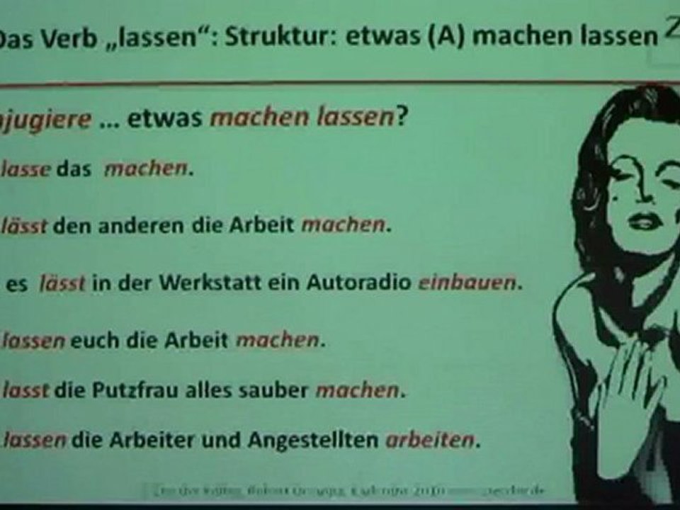 Deutsch lernen A1 Das Verb 'lassen'
