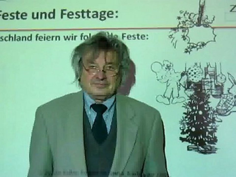 Deutsch lernen A1 Fest- und Feiertage