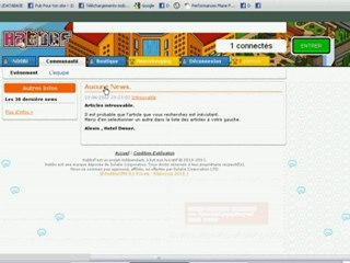 Rétro Habbo - Aide Appartement
