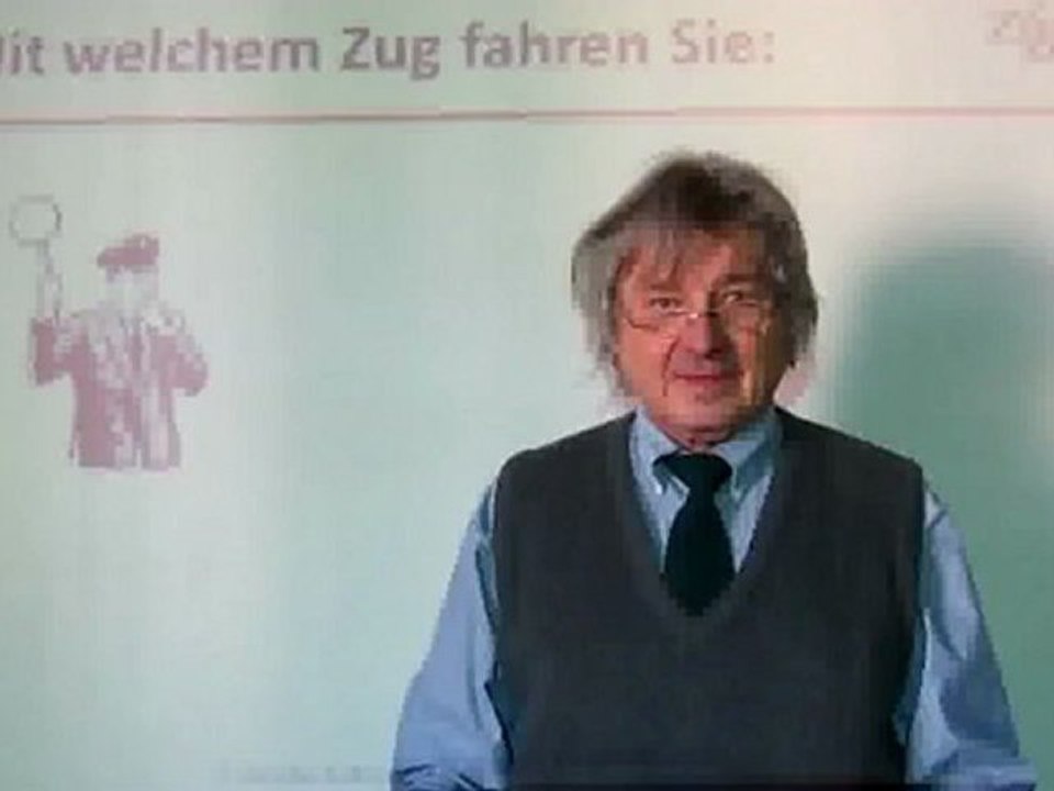 Deutsch lernen A1 - Mit welchem Zug fahren Sie?