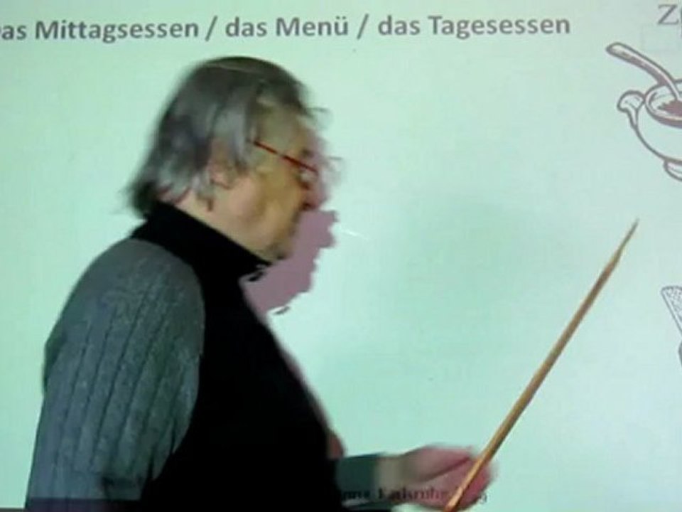 Deutsch lernen A1 - Mittagessen 02