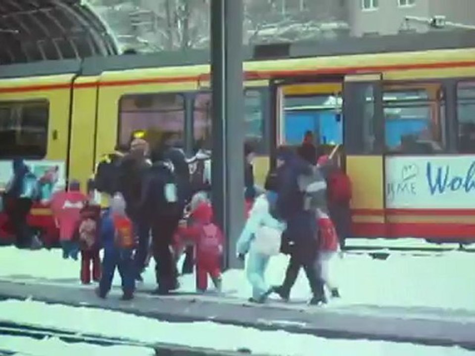 Deutsch lernen A1 - die Straßenbahn