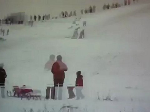 Deutsch lernen A1 - Schlitten fahren im Winter