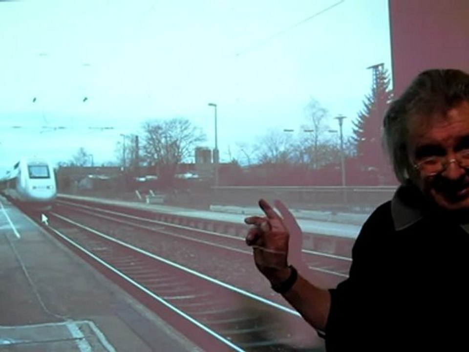 Deutsch lernen A1 -  am Bahnsteig