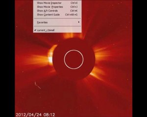 Lasco C2 - Unusual Object. 24 April, 2012