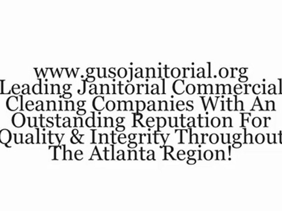 Professional Atlanta Janitorial Cleaning Services. Commercial Janitorial Cleaning Services.