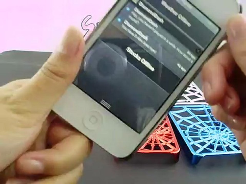 Cool Hollow Spider Web Hard Shell Housing for iPhone 4S/4