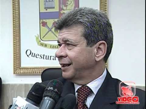 Caserta - Giuseppe Gualtieri il nuovo Questore (13.06.12)