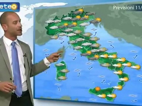 Meteo Italia 11/06/2012 - Previsioni by ilMeteo.it