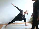 Cours Yoga: Posture utthita parsva konasana