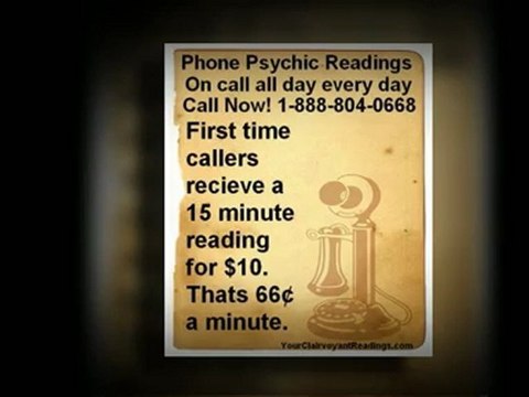 Affordable Real First Time Phone Psychics Reading