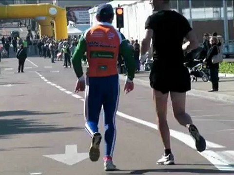 Semi Marathon Troyes 2012 Cam Fixe passage de 20 à 22 min