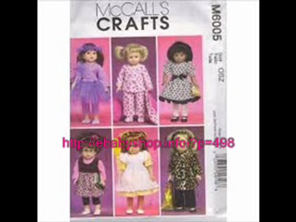 McCall’s Patterns M6005 Clothes and Accessories