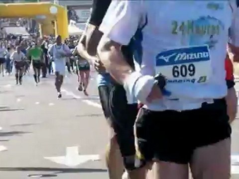 Semi Marathon Troyes 2012 Cam Fixe passage de 34 à 36 min