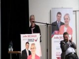Intervention de Joëlle Sechaud  - Meeting du 2nd Tour des élections législatives
