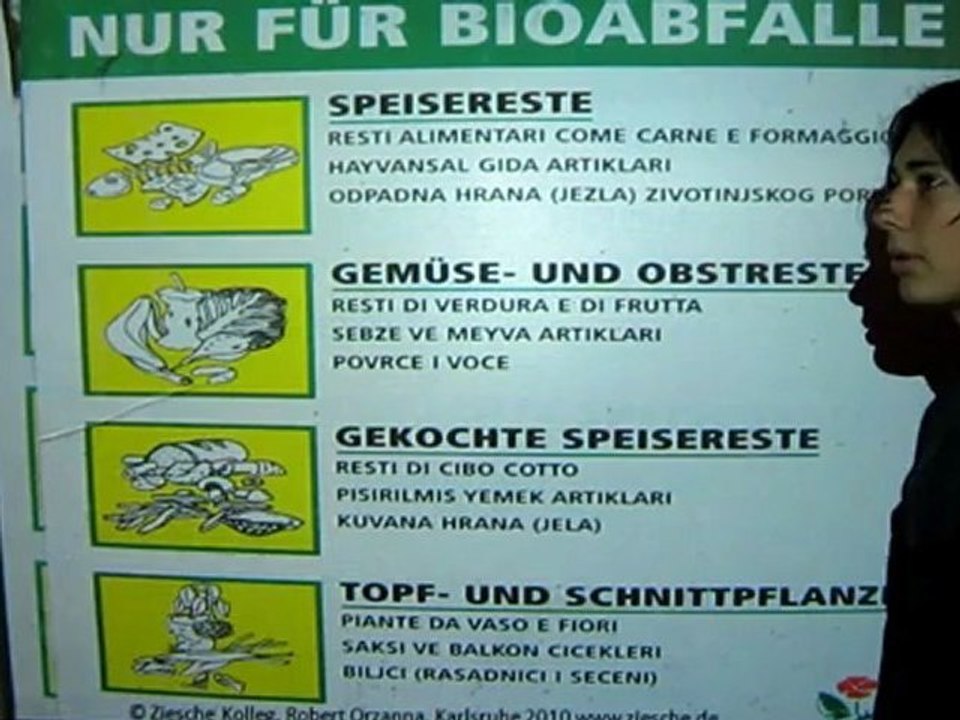 A1-2 Hörtext Konversation Thema 'Biomüll und Entsorgung'