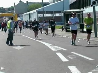 Semi Marathon Troyes 2012 Cam Fixe passage de 1h31 à 1h33
