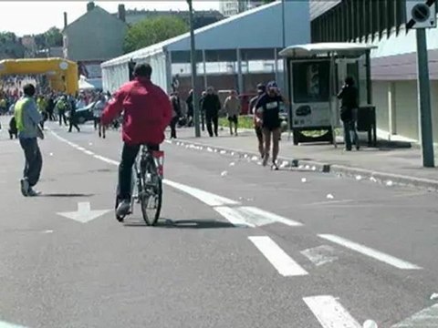 Semi Marathon Troyes 2012 Cam Fixe passage de 1h35 à 1h37